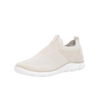 Remonte Slip-On Sneaker D3G01, Damen, hellbeige, Nubuklederimitat, Gr. 36