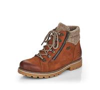 Winterboots REMONTE Gr. 39, braun (braun, beige) Damen Schuhe Reißverschlussstiefeletten im trendigen Bergsteiger-Look (79817120-39)