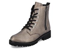 Remonte Stiefelette Glattleder Silber