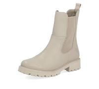 Chelseaboots REMONTE Gr. 39, beige (creme) Damen Schuhe Reißverschlussstiefeletten mit Wechselfußbett (10553052-39)