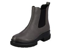 Chelseaboots REMONTE Gr. 41, grau Damen Schuhe Reißverschlussstiefeletten mit praktischem Wechselfußbett (66840661-41)