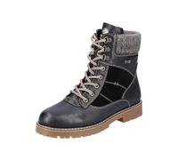 Remonte Damenschuhe Schnürstiefel schwarz/schwarz/graphit/schwarz schwarz/graphit - Gr. - 41