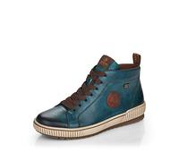 Remonte Damen Damen Kurzstiefel Blau Chukka Boot, Petrol, 38 EU