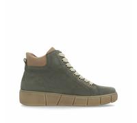 Remonte Damen High-Top Sneaker D1T70, Frauen Halbschuhe,lose Einlage,schnürer,schnürstiefeletten,mid Cut,straßenschuhe,Sportschuhe,grün (54),40 EU