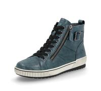 Plateausneaker REMONTE Gr. 36, blau (petrol) Damen Schuhe (64243708-36) petrol
