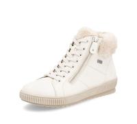 Remonte Damen High-Top Sneaker D0780, Frauen Halbschuhe,lose Einlage,wasserabweisend,remonteTEX,straßenschuhe,Strassenschuhe,Weiss (80),40 EU