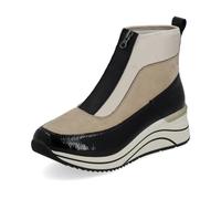 Remonte Damen High-Top Sneaker D0T71, Frauen Halbschuhe,lose Einlage,Turnschuhe,Laufschuhe,Stiefel,halbstiefel,Boots,Booties,beige Kombi (60),41 EU
