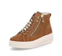 Remonte Dorndorf Sneaker High-Top D1C70 Damen Braun Gr. 38 mit loser Einlage