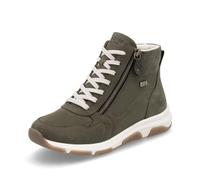Remonte Damen High-Top Sneaker D1S71, Frauen Halbschuhe,lose Einlage,wasserabweisend,remonteTEX,Strassenschuhe,Sportschuhe,Turnschuhe,grün (54),39 EU