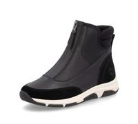 Remonte Damen High-Top Sneaker D1S72, Frauen Halbschuhe,lose Einlage,Turnschuhe,Laufschuhe,schnürschuhe,schnürer,mid Cut,schwarz (02),40 EU