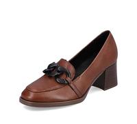 Remonte Damen Klassische Pumps D0V00, Frauen Absatzschuhe,lose Einlage,stöckelschuhe,Businessschuhe,büro,Office,elegant,high,braun,41 EU / 7.5 UK