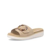 Remonte Damen Klassische Sandalen D2042, Frauen Sandalen,lose Einlage,Sommerschuhe,Freizeitschuhe,offene Schuhe,Strandschuhe,beige (62),43 EU