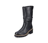 Remonte Damen Klassische Stiefel D0A75, Frauen Stiefel,lose Einlage,uebergangsschuhe,langschaftstiefel,Schlupfstiefel,Slip-ons,schwarz,40 EU / 6.5 UK
