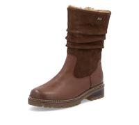 Remonte Damen Winterstiefel D0B80 – remonteTEX, wasserabweisend, gefüttert, lose Einlage – Braun 38