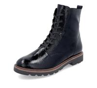 Schnürstiefelette REMONTE "Remonte Stiefelette Lederimitat", Damen, Gr. 38, schwarz, Lederimitat, Schuhe (37071359-38) schwarz