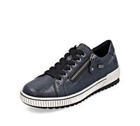 Remonte Damen Low-Top Sneaker D0700, Frauen Halbschuhe,lose Einlage,wasserabweisend,remonteTEX,Freizeit,sportlich,straßenschuhe,blau (15),43 EU