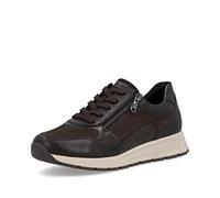 Remonte Damen Low-Top Sneaker D0700, Frauen Halbschuhe,lose Einlage,wasserabweisend,remonteTEX,Freizeit,sportlich,straßenschuhe,braun Kombi (25),40 EU