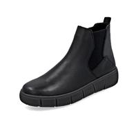 Stiefelette REMONTE "Remonte Stiefelette Leder/Textil", Damen, Gr. 39, schwarz (schwarz, schwarz), Leder, Textil, casual, Schuhe (59436204-39) schwarz, schwarz