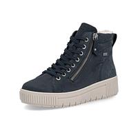 Remonte Damen Low-Top Sneaker D0700, Frauen Halbschuhe,lose Einlage,wasserabweisend,remonteTEX,Freizeit,sportlich,straßenschuhe,blau (14),45 EU