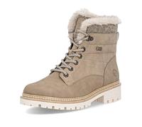 Winterstiefelette REMONTE "Elisabeth Hurley-Collection", Damen, Gr. 43, camelfarben, Filz, Nubuklederimitat, Textil, Schuhe, Schnürboots mit wasserabweisender TEX-Membran und Fiber Grip, Topseller (52