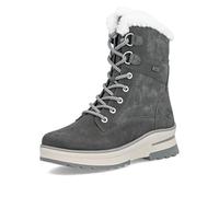 Schnürstiefelette REMONTE "Remonte Stiefelette Veloursleder", Damen, Gr. 38, smoke, Veloursleder, Schuhe (58187264-38) smoke