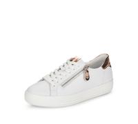 Remonte Sneaker D0903-81 Damen Low-Top Weiß/Kombi, lose Einlage Größe 38