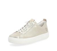 Remonte Damen Low-Top Sneaker D0913, Frauen Halbschuhe,lose Einlage,Freizeit,sportlich,straßenschuhe,Strassenschuhe,Sportschuhe,metallic (90),38 EU