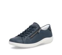 Remonte Damen Low-Top Sneaker D1E03, Frauen Halbschuhe,lose Einlage,Freizeitschuhe,Turnschuhe,Laufschuhe,straßenschuhe,Strassenschuhe,blau (15),39 EU