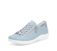 Remonte Damen Low-Top Sneaker D1E03, Frauen Halbschuhe,lose Einlage,schnürschuhe,schnürer,straßenschuhe,Strassenschuhe,Sportschuhe,blau (10),44 EU