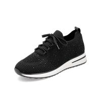 Remonte Damen Low-Top Sneaker D1G12, Frauen Halbschuhe,lose Einlage,Turnschuhe,Laufschuhe,Freizeit,sportlich,straßenschuhe,schwarz (00),39 EU