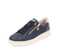 Remonte Damen Low-Top Sneaker D2E00, Frauen Halbschuhe,lose Einlage,Strassenschuhe,Sportschuhe,Freizeitschuhe,Turnschuhe,blau Kombi (14),40 EU