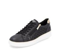 Remonte Damen Low-Top Sneaker D2E03, Frauen Halbschuhe,lose Einlage,Laufschuhe,Freizeit,sportlich,straßenschuhe,Sportschuhe,schwarz Kombi (03),43 EU