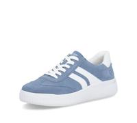Remonte Damen Low-Top Sneaker D3E00 lose Einlage blau Größe 36 EU