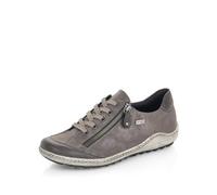 Remonte Damen Low-Top Sneaker R1402, Frauen Halbschuhe,lose Einlage,wasserabweisend,remonteTEX,straßenschuhe,Strassenschuhe,Turnschuhe,grau (44),41 EU