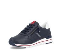 Remonte Damen Low-Top Sneaker R6705, Frauen Halbschuhe,lose Einlage,Strassenschuhe,Sportschuhe,Freizeitschuhe,Turnschuhe,blau Kombi (15),40 EU