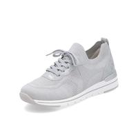 Remonte Damen Low-Top Sneaker R6712, Frauen Halbschuhe,lose Einlage,Freizeitschuhe,Turnschuhe,Laufschuhe,schnürschuhe,schnürer,grau (40),39 EU