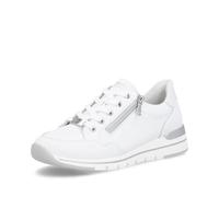Remonte Dorndorf Damen Low-Top Sneaker R6716 – lose Einlage, Weiss (80) 36 EU