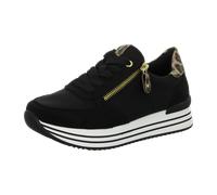 Remonte Damen Plateau Schnürschuhe für Damen, schwarz, Größe 42 EU