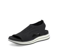 Remonte Sandale Stretch für Damen, schwarz, Gr. 38 EU
