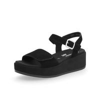 Remonte Damen Plateausandalen D1N50, Frauen Sandalen,lose Einlage,Plateausandaletten,bequem,Sommerschuhe,Freizeitschuhe,Strandschuhe,schwarz (00),39 EU