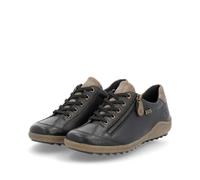 Remonte Damen R1402 Liv 02 Sneaker, Schwarz/Braun, 6.5