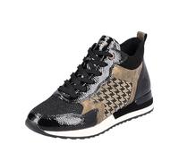 Remonte Sneaker Lederimitat Schwarz