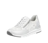Remonte Damen R6700 Sneaker, Ice/Weiss-Silber / 91, 41 EU