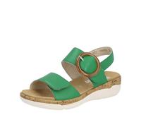 Remonte Damen R6853 Sandale, applegreen / 53, 45 EU