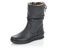 Remonte Damen R8471 Schlupfstiefel, Schwarz (Schwarz/Schwarz 01), 37 EU
