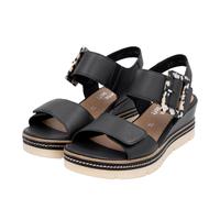 Remonte Keilsandale Damen schwarz 39