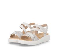 Remonte Damen-Sandalette Offwhite-Gold-Porzellan-Weiß 39