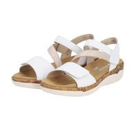 Remonte - Damen Sandalette weissrosegold weiss/rosegold/weiss - Gr. - EU 39