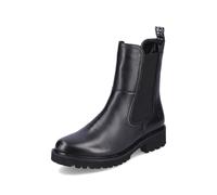 Remonte Damen Schlupfstiefel D8694, Frauen Stiefel,lose Einlage,uebergangsstiefel,uebergangsschuhe,langschaftstiefel,Slip-ons,Boots,schwarz (00),37 EU