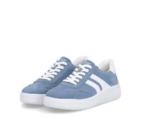 Remonte Damen-Schnürhalbschuh Jeans-Blau-Weiß 38